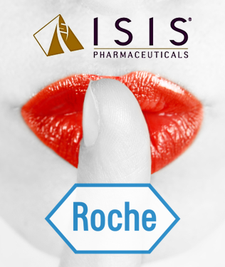 Deux sociétés - Isis Pharmaceuticals et Roche Pharma - travaillent dur pour apporter des médicaments de silençage génique aux patients MH.